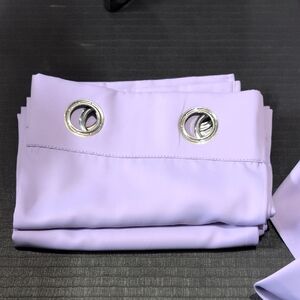 Lavender Grommet Curtain Panel